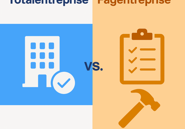Totalentreprise vs. fagentreprise